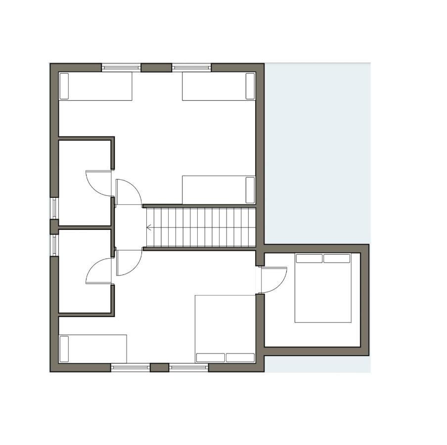 Vila Zubor Crni Vrh 외부 사진